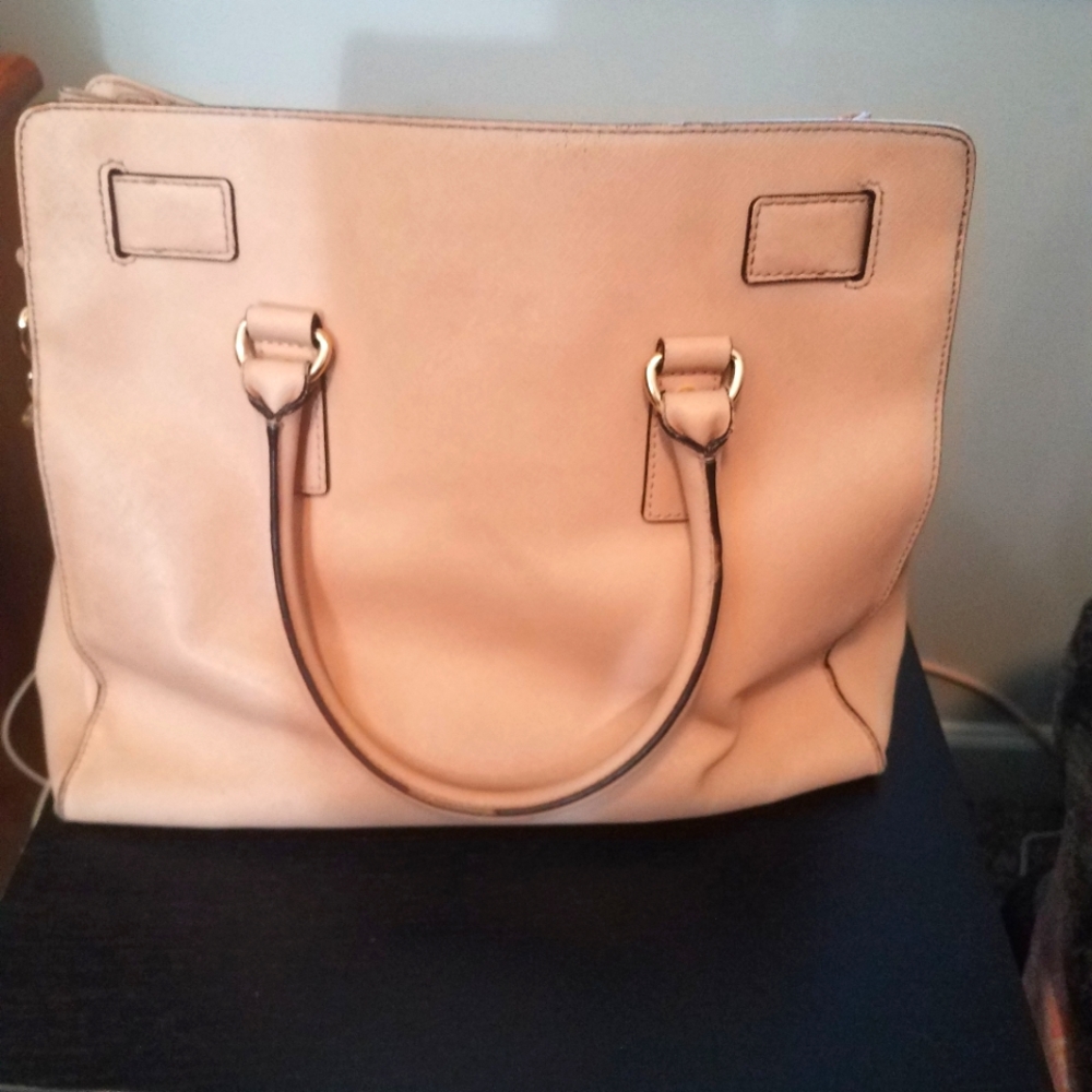 Michael Kors blush pink purse